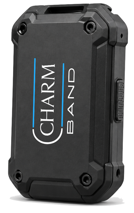 CHARM™ Beltpack with the CHARM™ logo